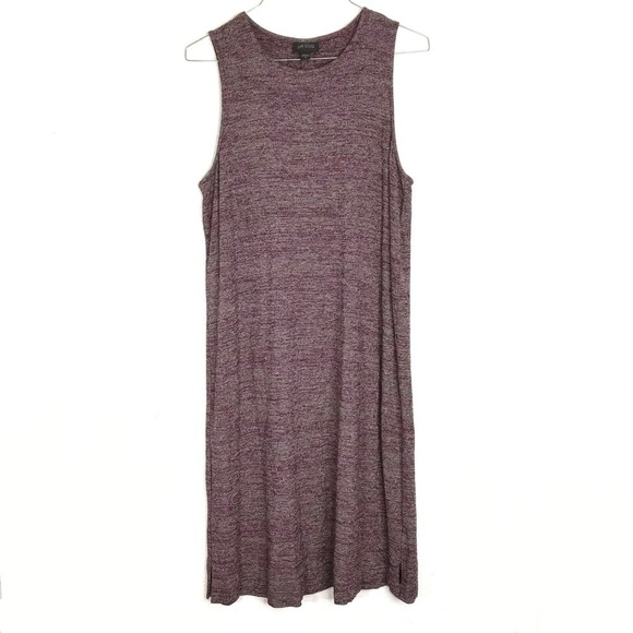 J Jill Wearever Collection Sleeveless Marled Shift Dress SIZE MEDIUM - Picture 1 of 11
